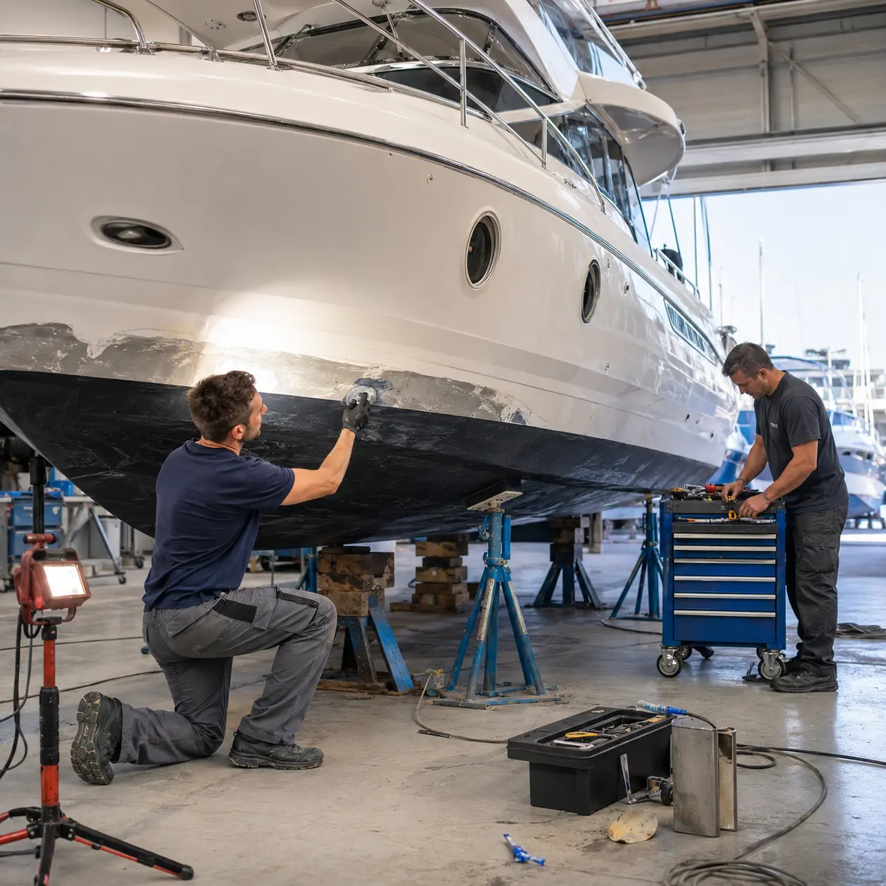 Boat repair and maintenance