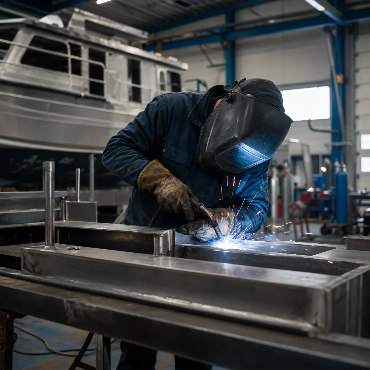 Marine fabrication and welding